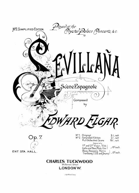 First page of Sevillaña