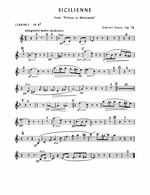Clarinet (B♭)