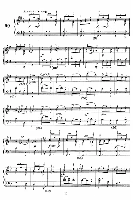 First page of Keyboard Sonata in G major