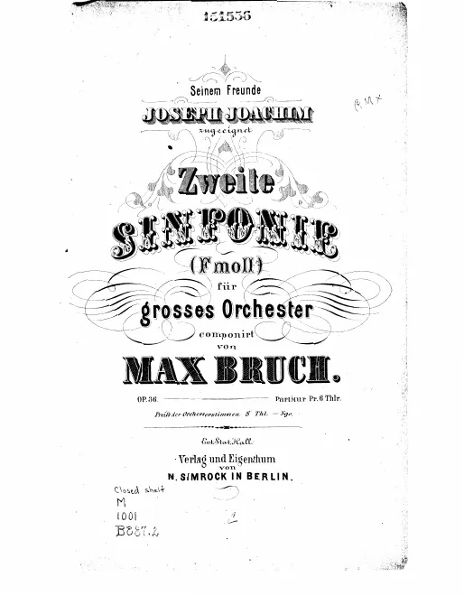 First page of Symphony No.2