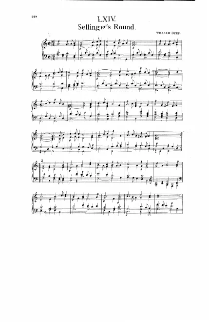 First page of Sellinger's Round