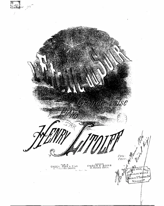 First page of L'étoile du soir