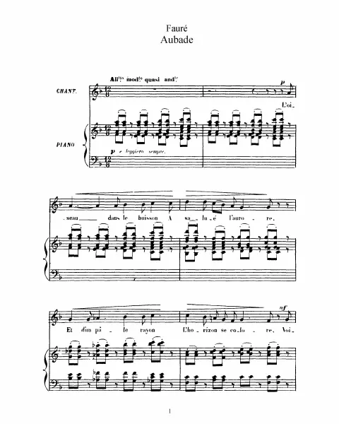 First page of 3 Songs
