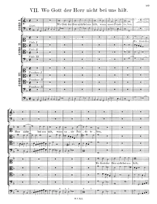 First page of Wo Gott der Herr nicht bei uns hält