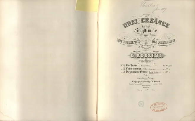 First page of Belta Crudele