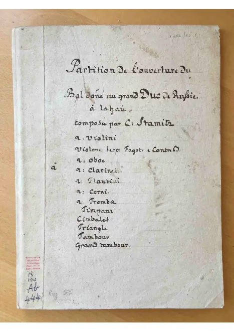 First page of Masquerade-Symphonie
