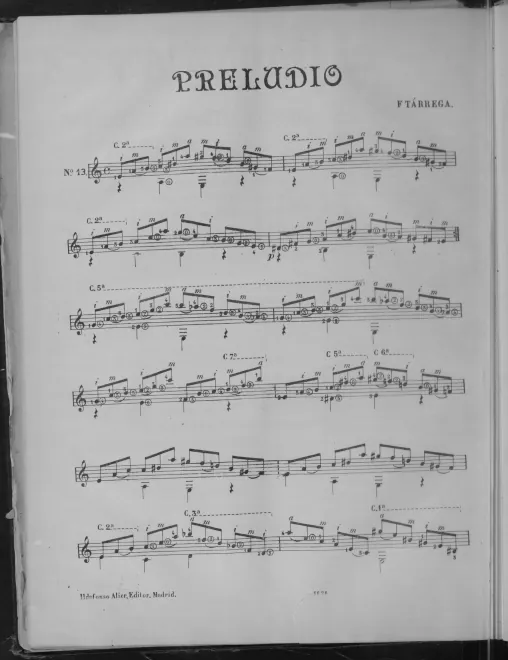 First page of Prelude No.22