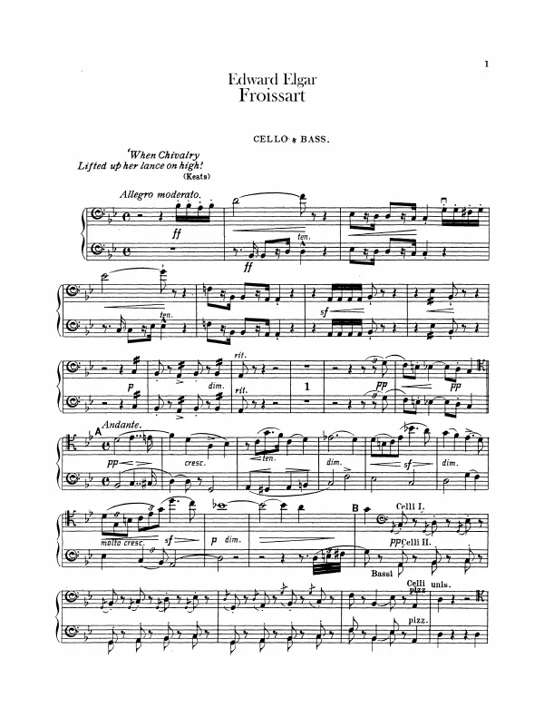 First page of Froissart