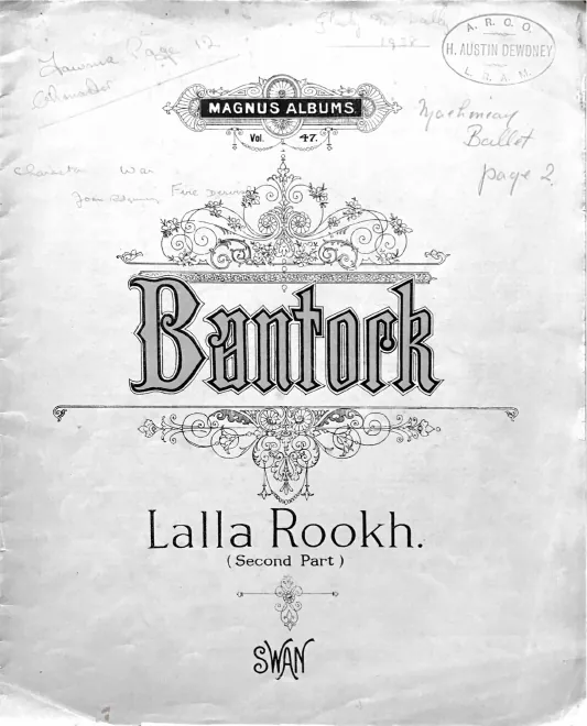 First page of Lalla Rookh