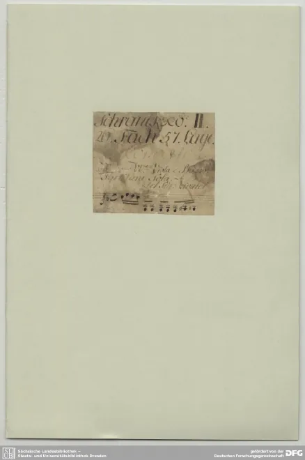 First page of Violin Concerto in C minor
