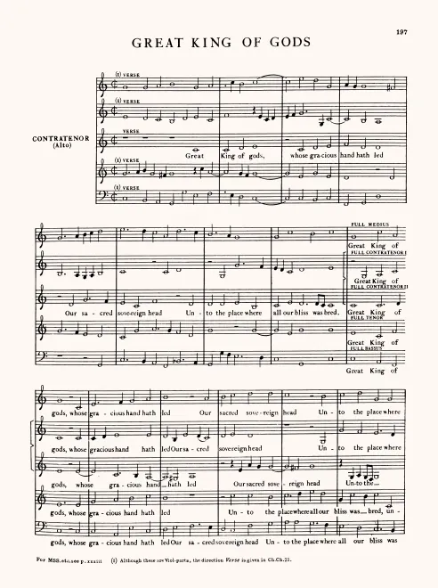 First page of Great King of Gods