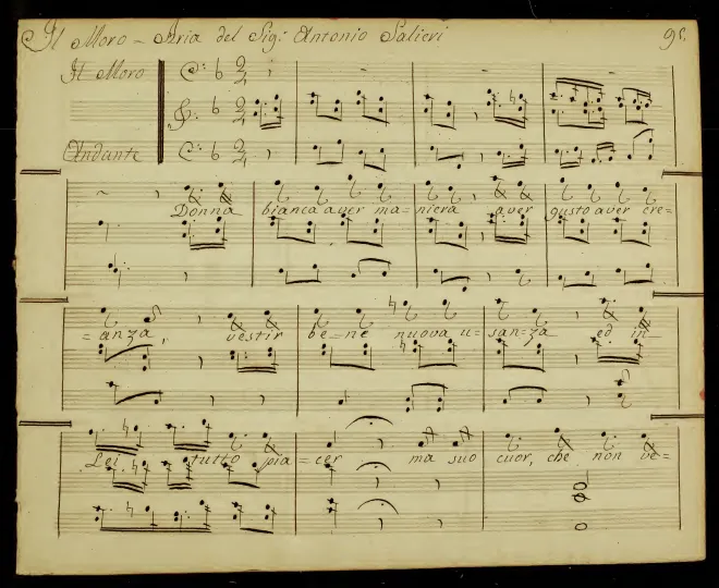 First page of Il moro