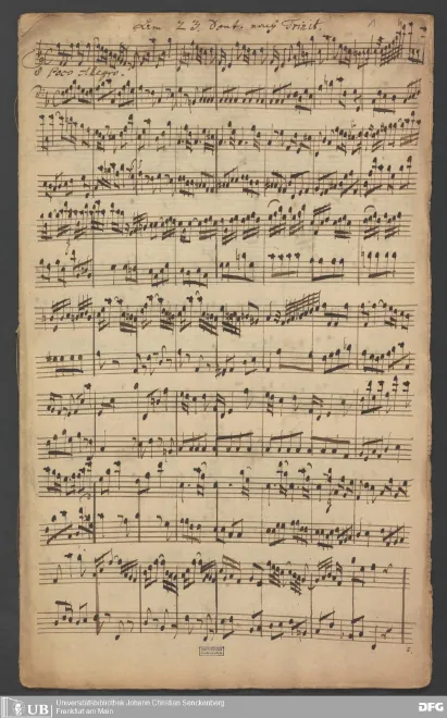 First page of Es ist keine Obrigkeit ohne von Gott
