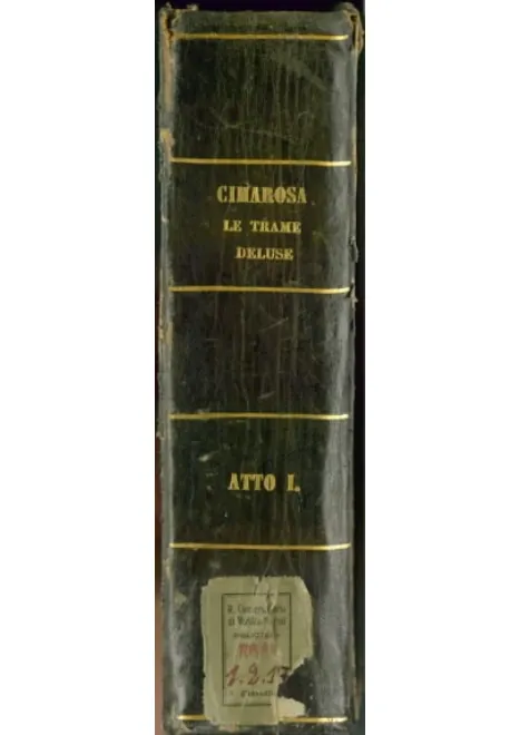 First page of Le trame deluse