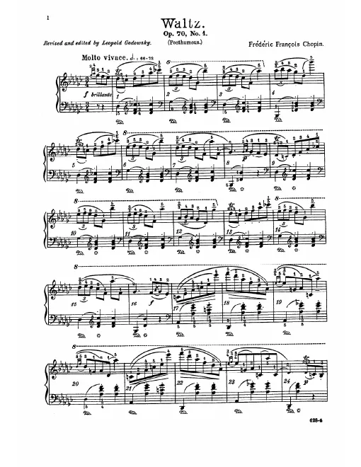 First page of Waltzes