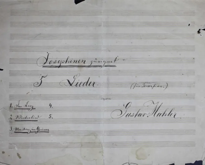 First page of 3 Lieder