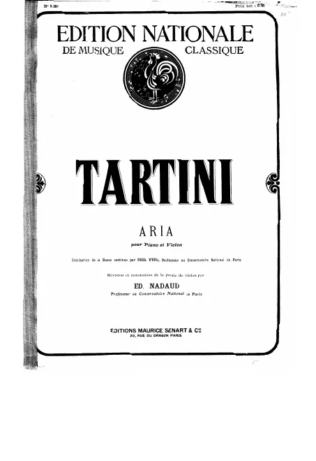 First page of Aria