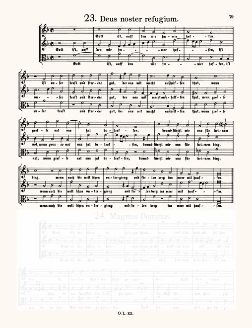 First page of Gott ist auf den wir immer hoffen