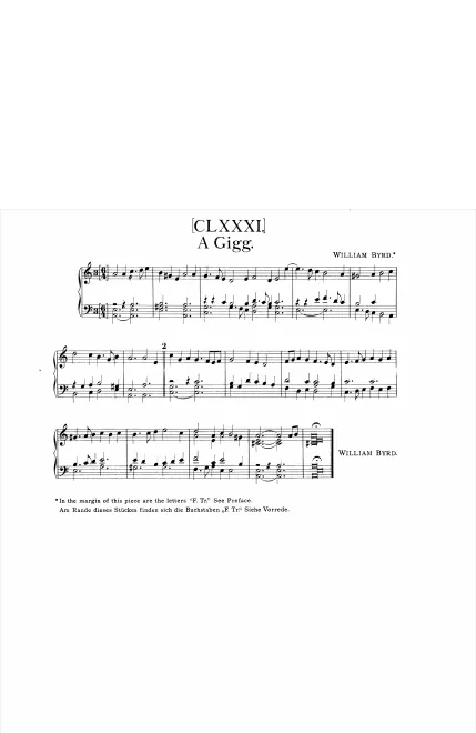 First page of A Gigg