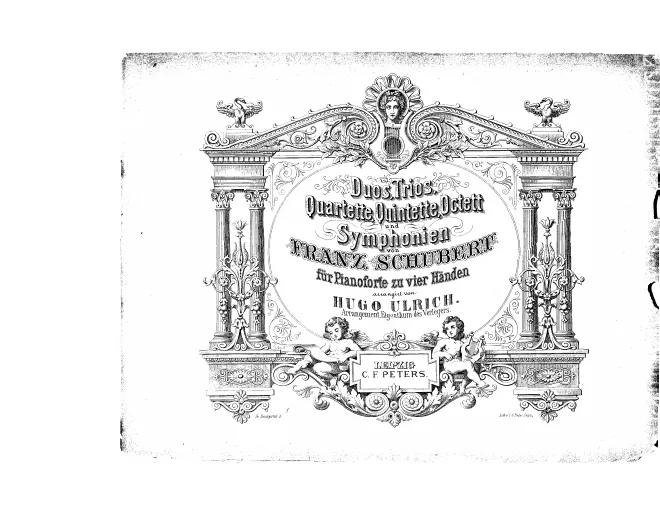 First page of Duos, Trios, Quartette, Quintette, Octett und Symphonien