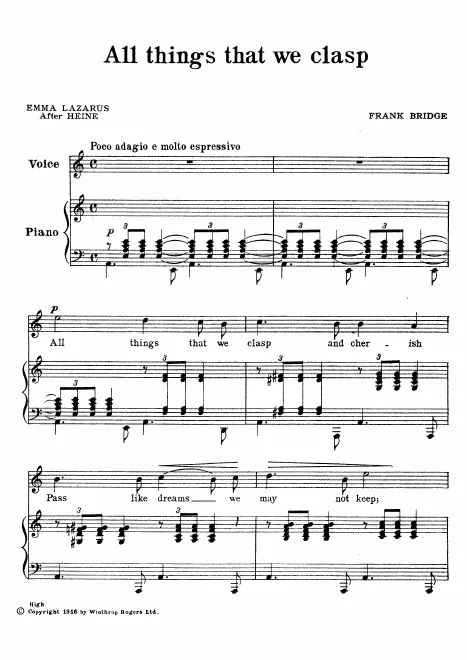 First page of All things that we clasp