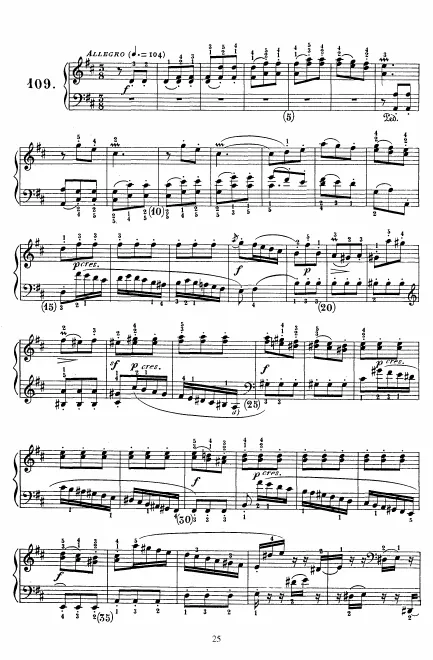 First page of Keyboard Sonata in D major