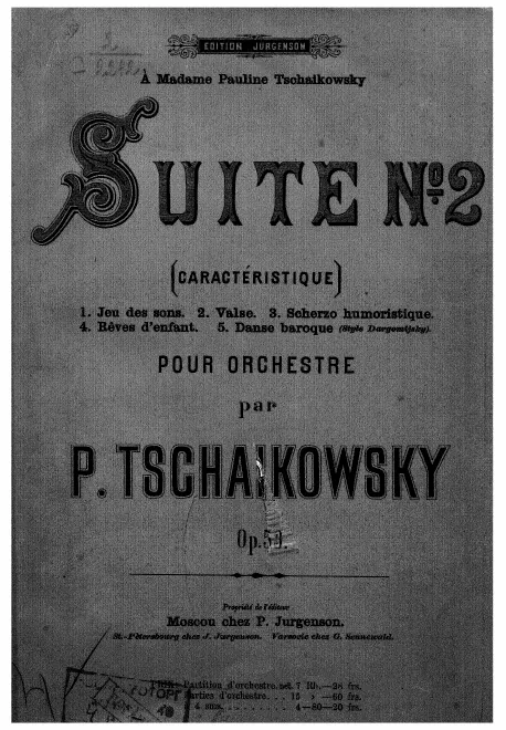 First page of Suite No.2