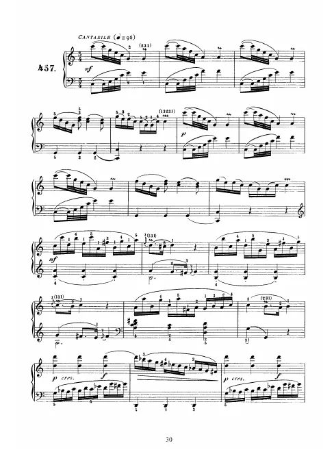 First page of Keyboard Sonata in C major
