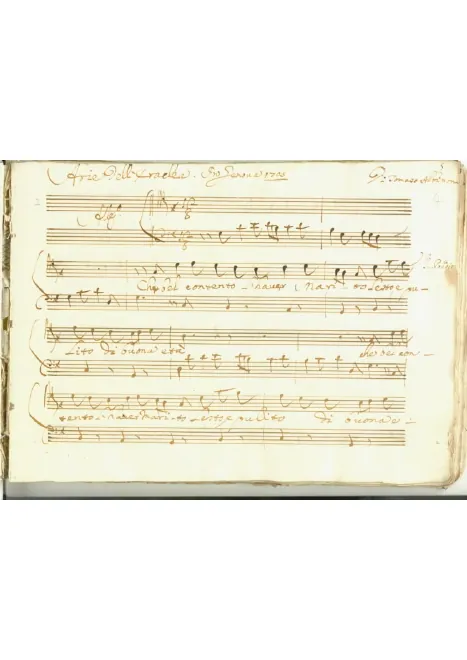 First page of L'Eraclea