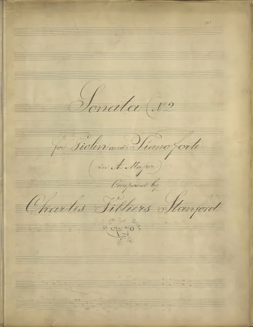 First page of Violin Sonata No.2