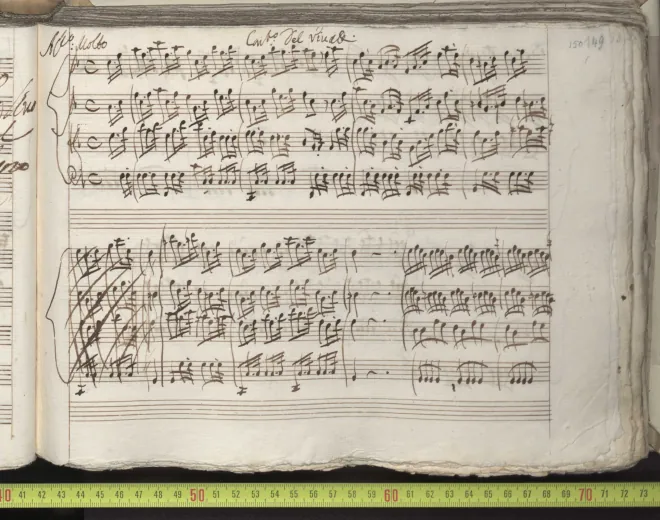 First page of Concerto for Strings in F major