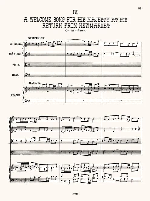 First page of The summer's absence unconcerned we bear