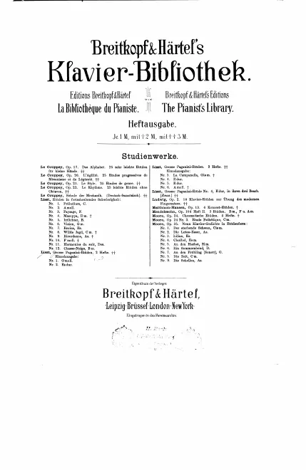 First page of Études d'exécution transcendante d'après Paganini
