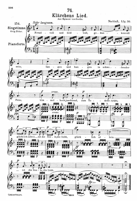 Complete Score (Medium Voice, transposed to F major)