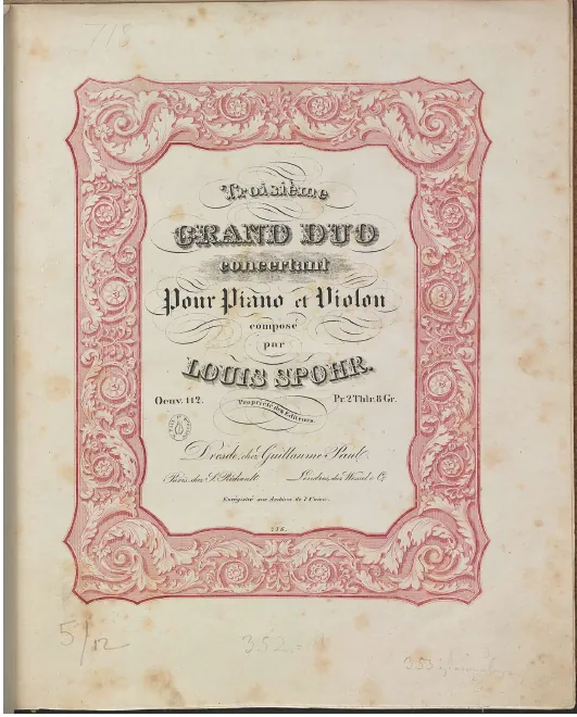 First page of Duo Concertant No.3