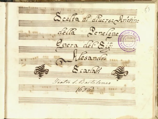 First page of Penelope la casta