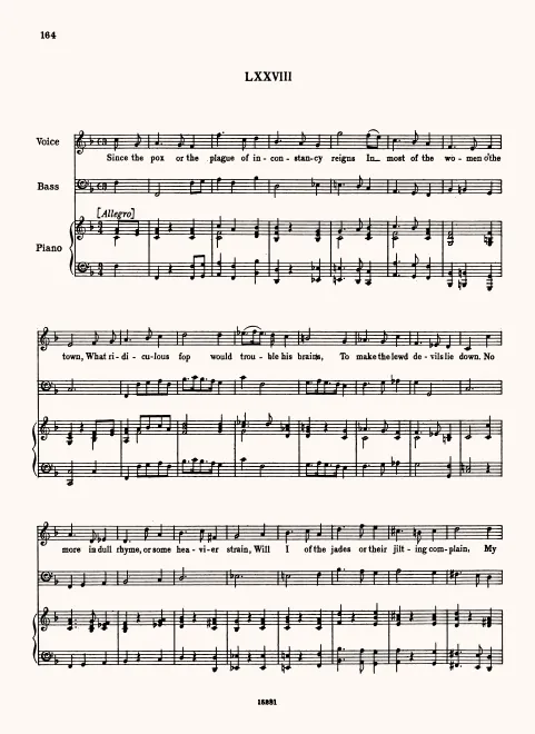 First page of Since the Pox or the Plague