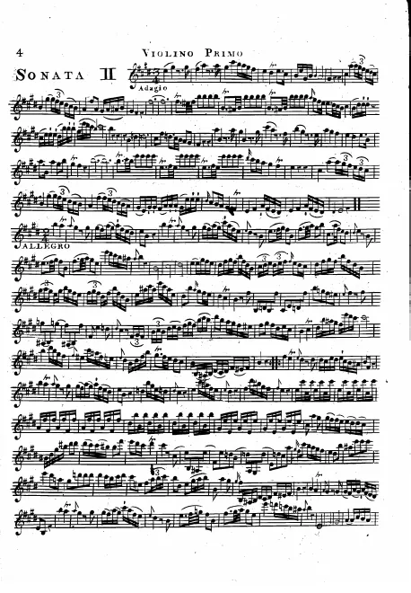 First page of String Trio in E major