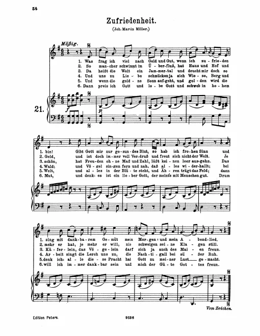Complete Score (original / high voice, G major)