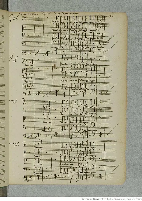 First page of Domine salvum fac regem