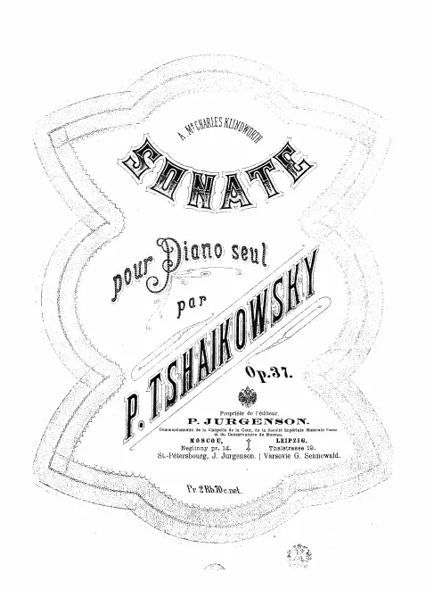First page of Grand Sonata