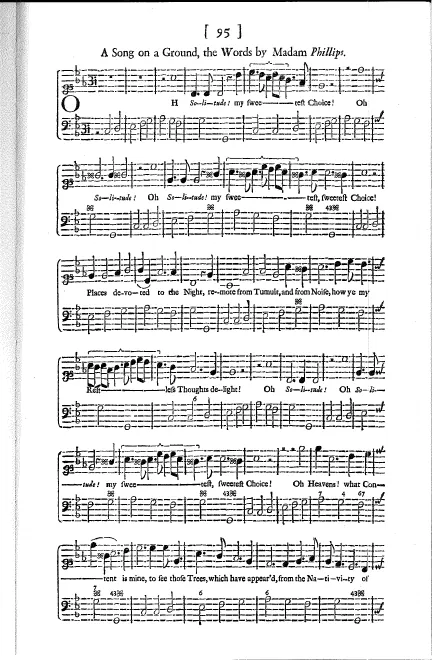 First page of Oh Solitude