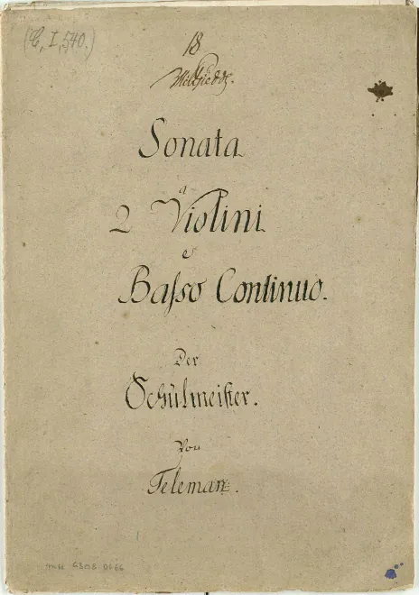 First page of Der Schulmeister