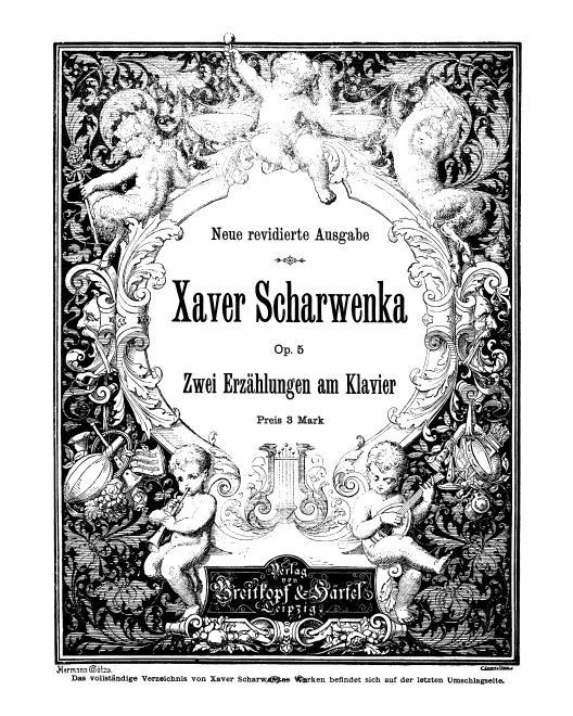 First page of 2 Erzahlungen, Op.5