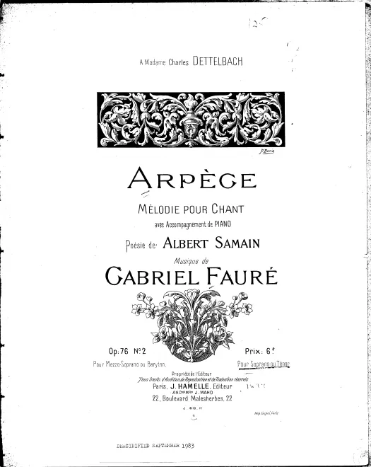 First page of 2 Songs