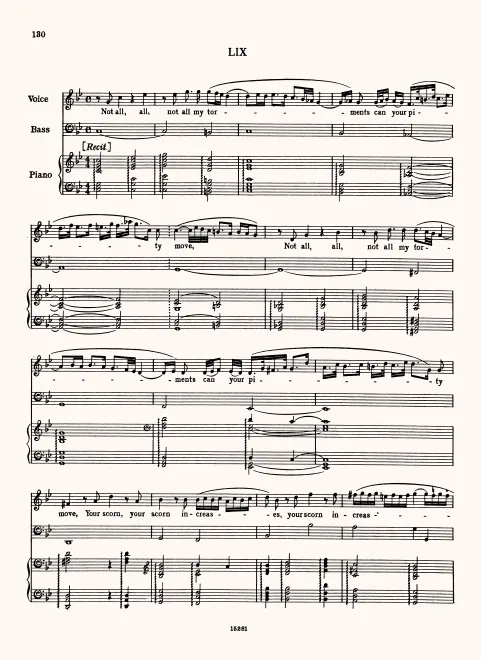 First page of Not All My Torments Can Your Pity Move