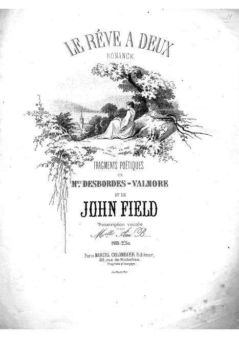 First page of Le Rêve à deux