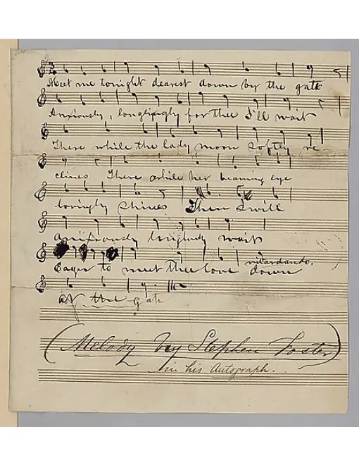 First page of Meet Me Tonight, Dearest