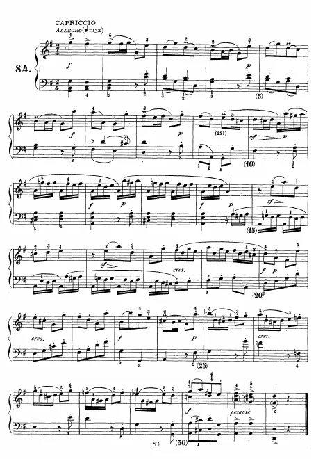 First page of Keyboard Sonata in G major