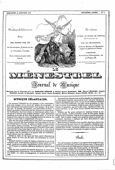 First page of Isaure